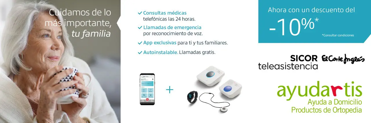 banner rectangular sicor y ayudartis logo