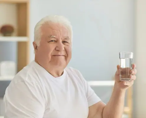 deshidratación mayores